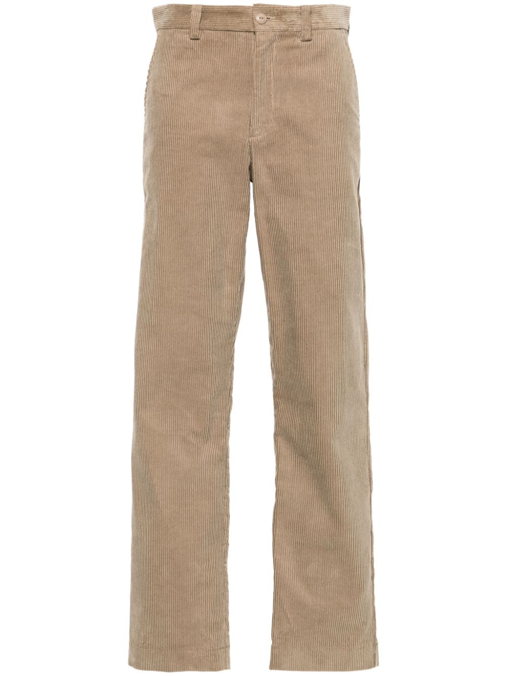 Shop Apc Brigitte Trousers In 中性色