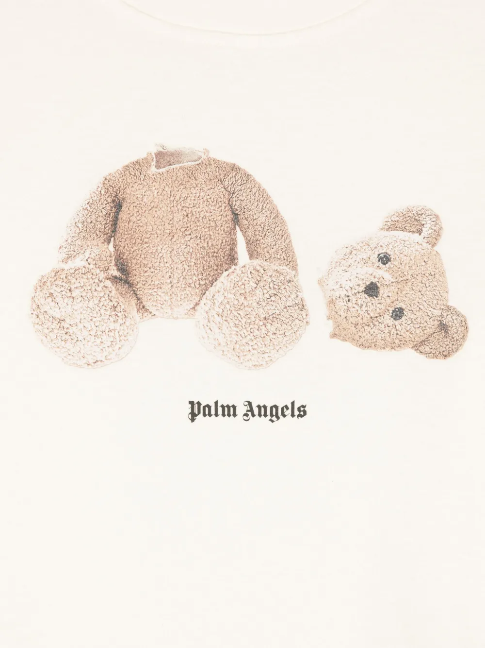 Palm Angels Kids T-shirt met Teddy Bear-print Wit