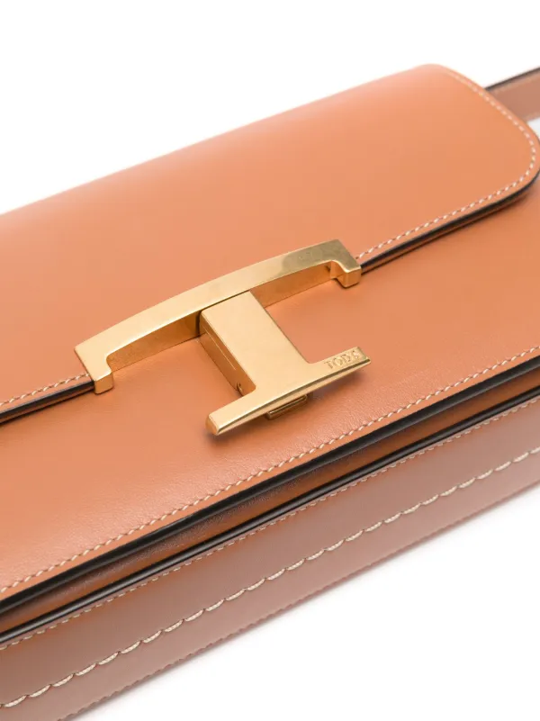 Tod's T タイムレス ショルダーバッグ ミニ | ブラウン