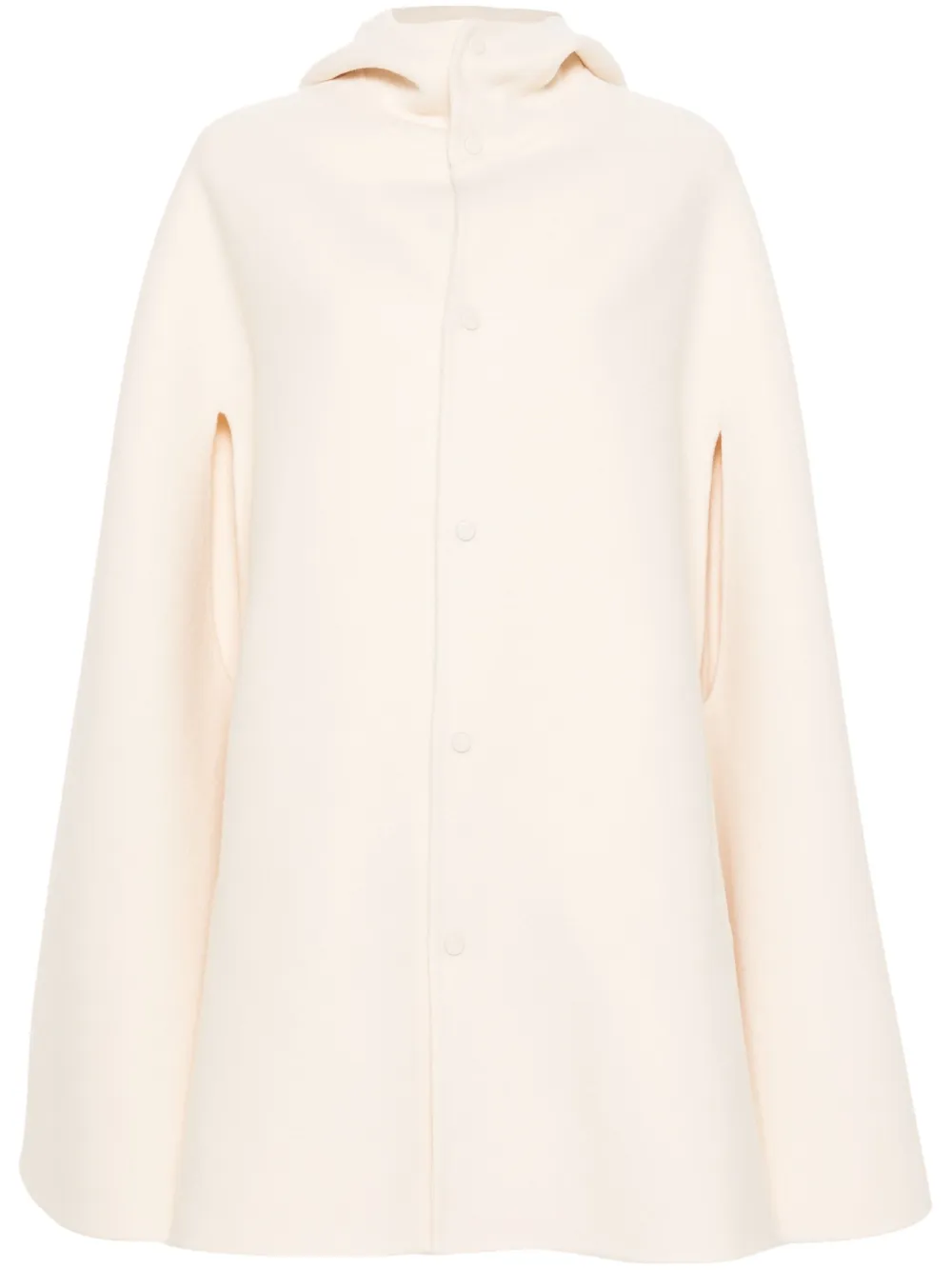 Fabiana Filippi Wollen cape Beige