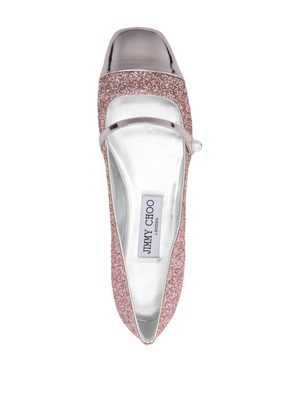 Jimmy Choo Elisa ballet flats Pink