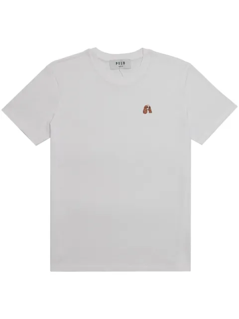 PELO FOUNDATION dog-appliqué T-shirt