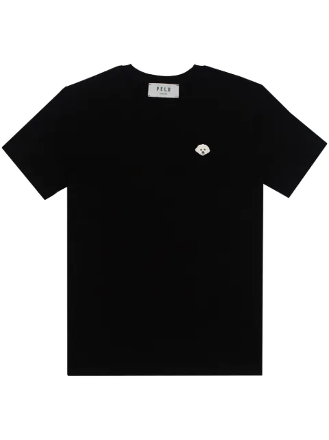 PELO FOUNDATION dog-appliqué T-shirt