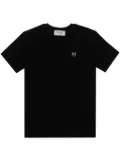 PELO FOUNDATION dog-appliqué T-shirt - Black