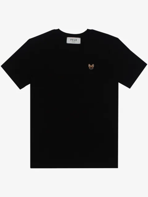 PELO FOUNDATION dog-appliqué T-shirt