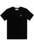 PELO FOUNDATION dog-appliqué T-shirt - Black