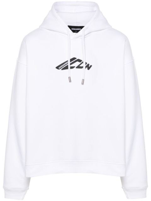 DSQUARED2 logo-print hoodie Men