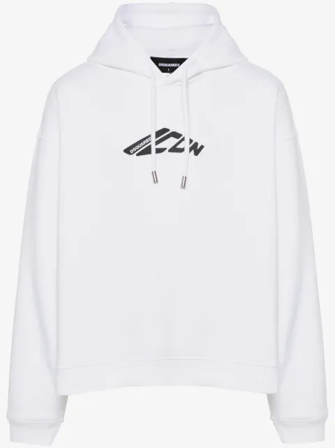 DSQUARED2 hoodie con logo estampado