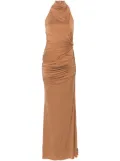 THE ANDAMANE Stella maxi dress - Brown