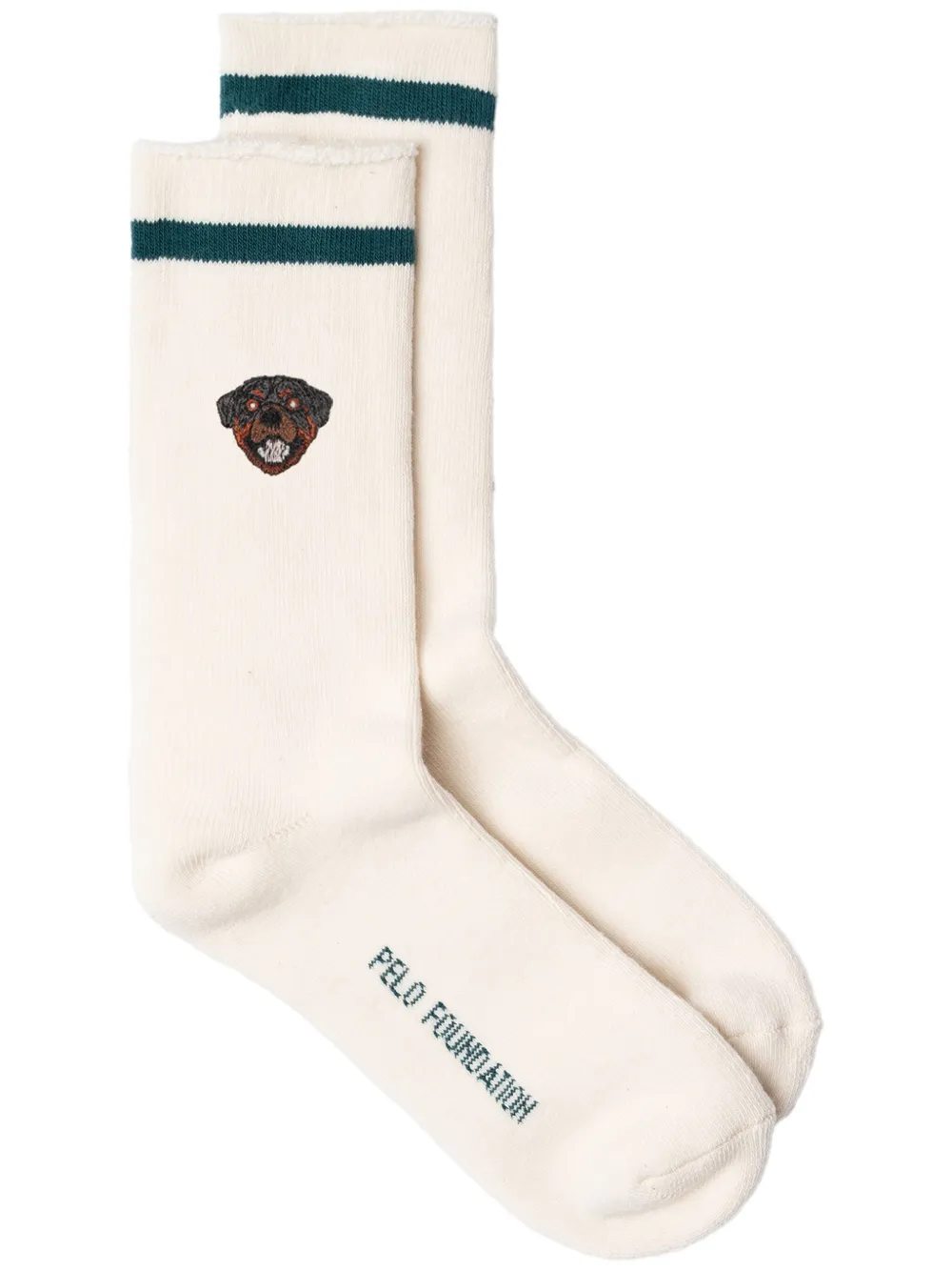 PELO FOUNDATION calcetines Rottweiler | blanco | Image 1
