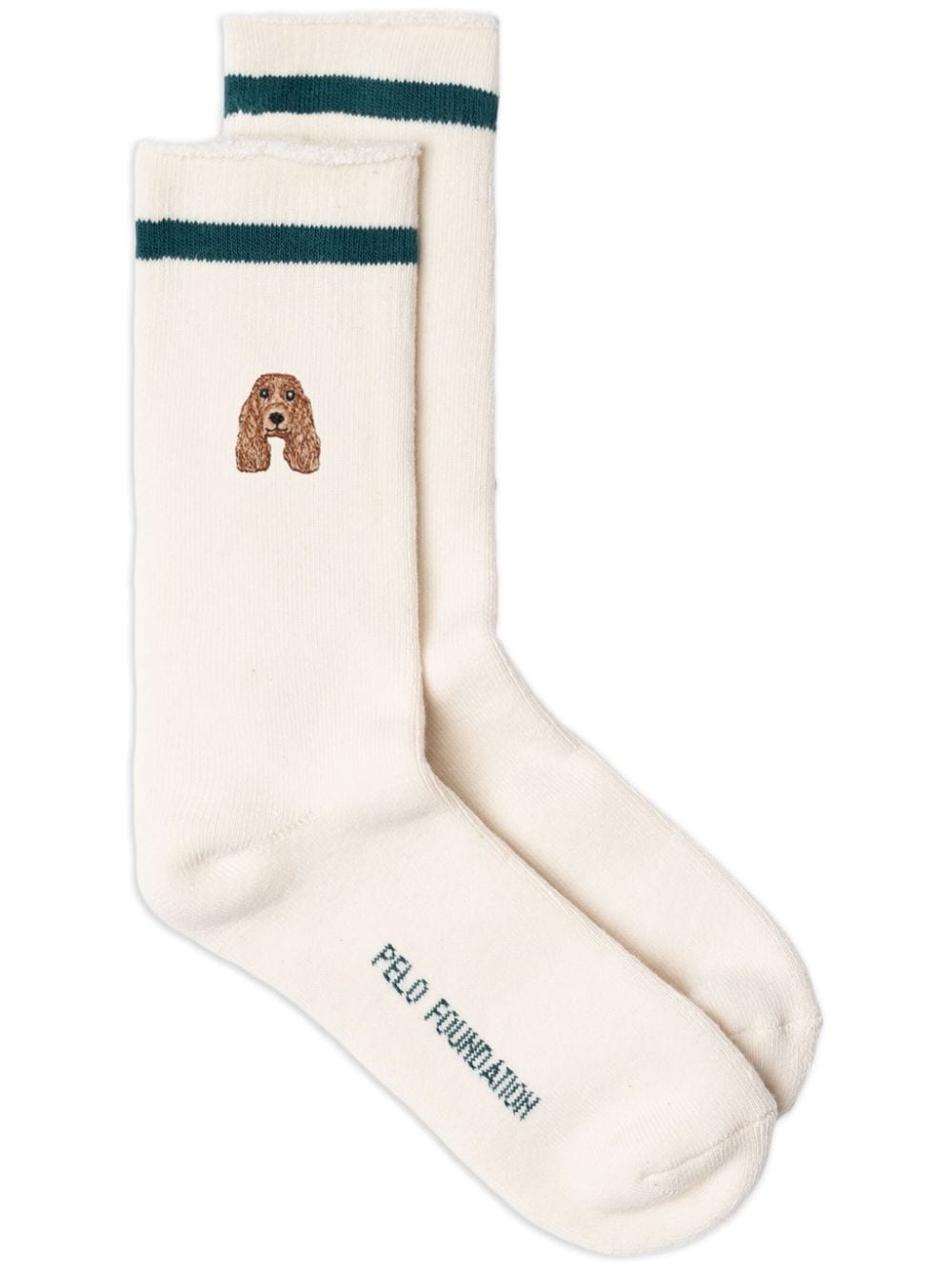 PELO FOUNDATION Cocker socks - Bianco