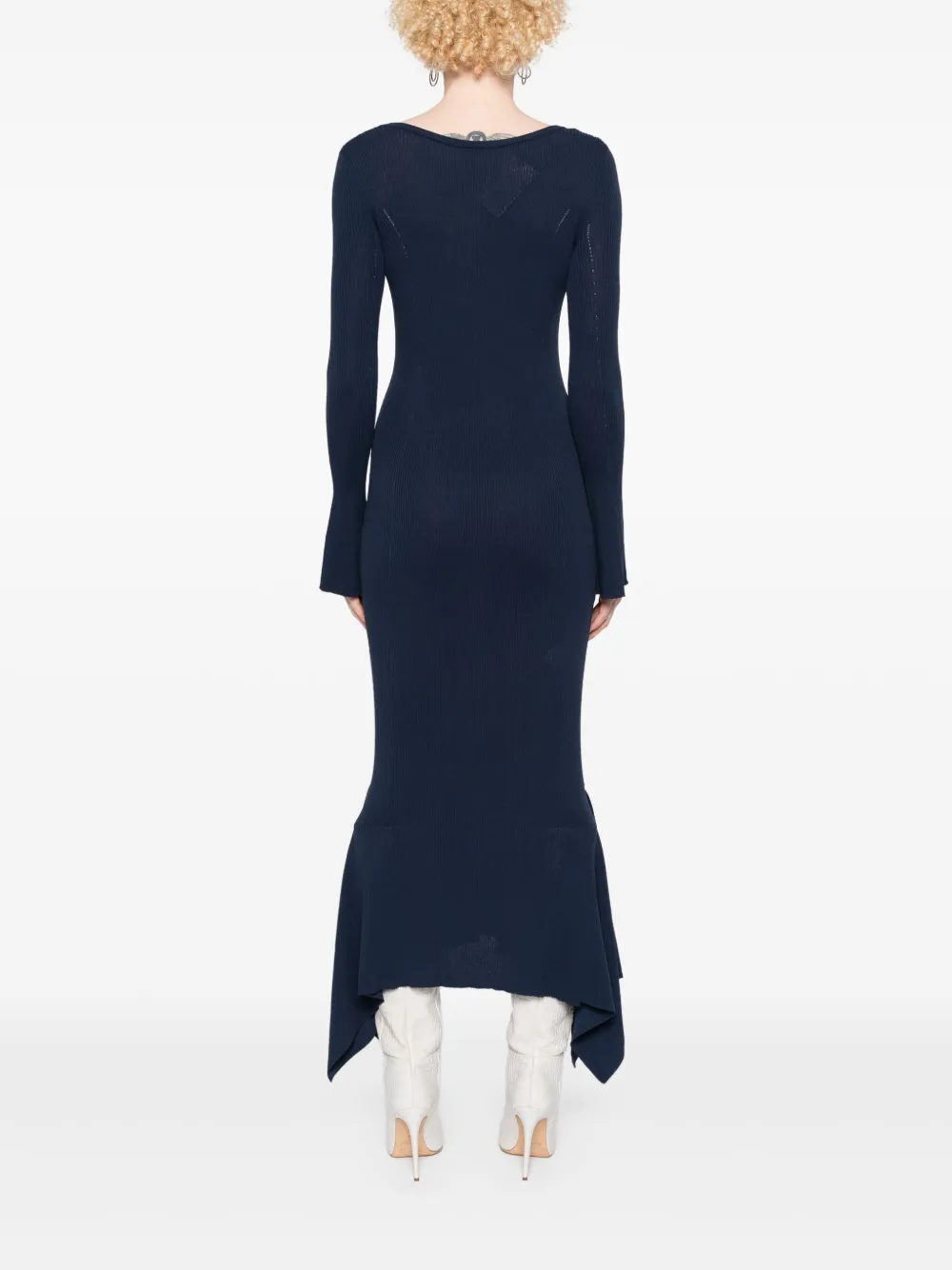 TWINSET Midi-jurk met ceintuur Blauw