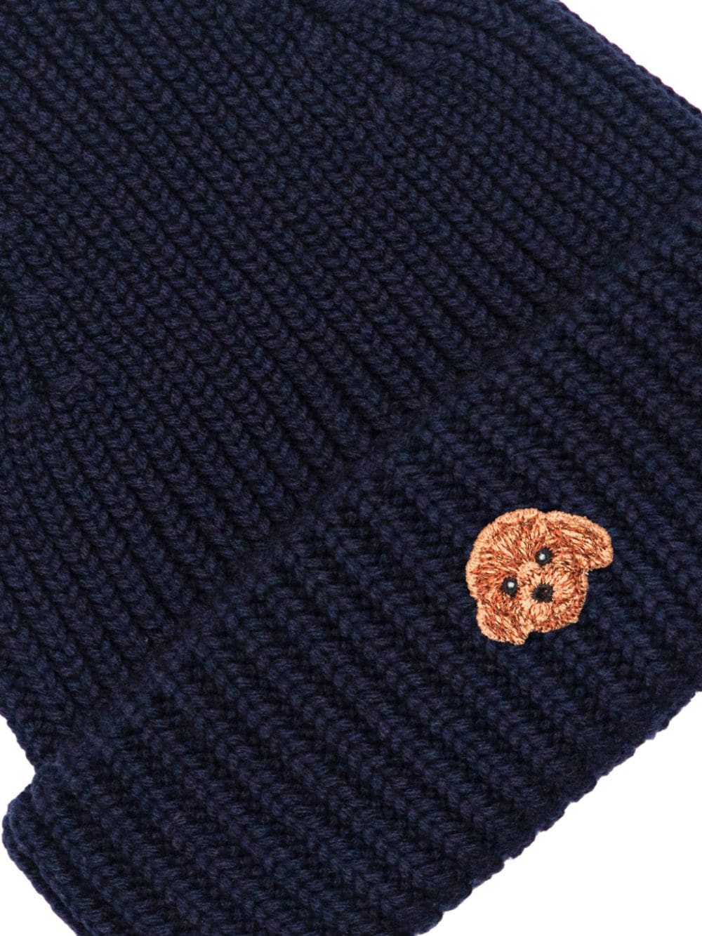 Shop Pelo Foundation Dog-appliqué Beanie In Blue