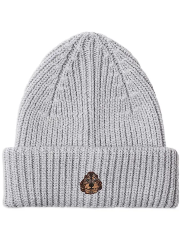 PELO FOUNDATION Yorkshire Beanie Hat Grey FARFETCH IN - Main Image
