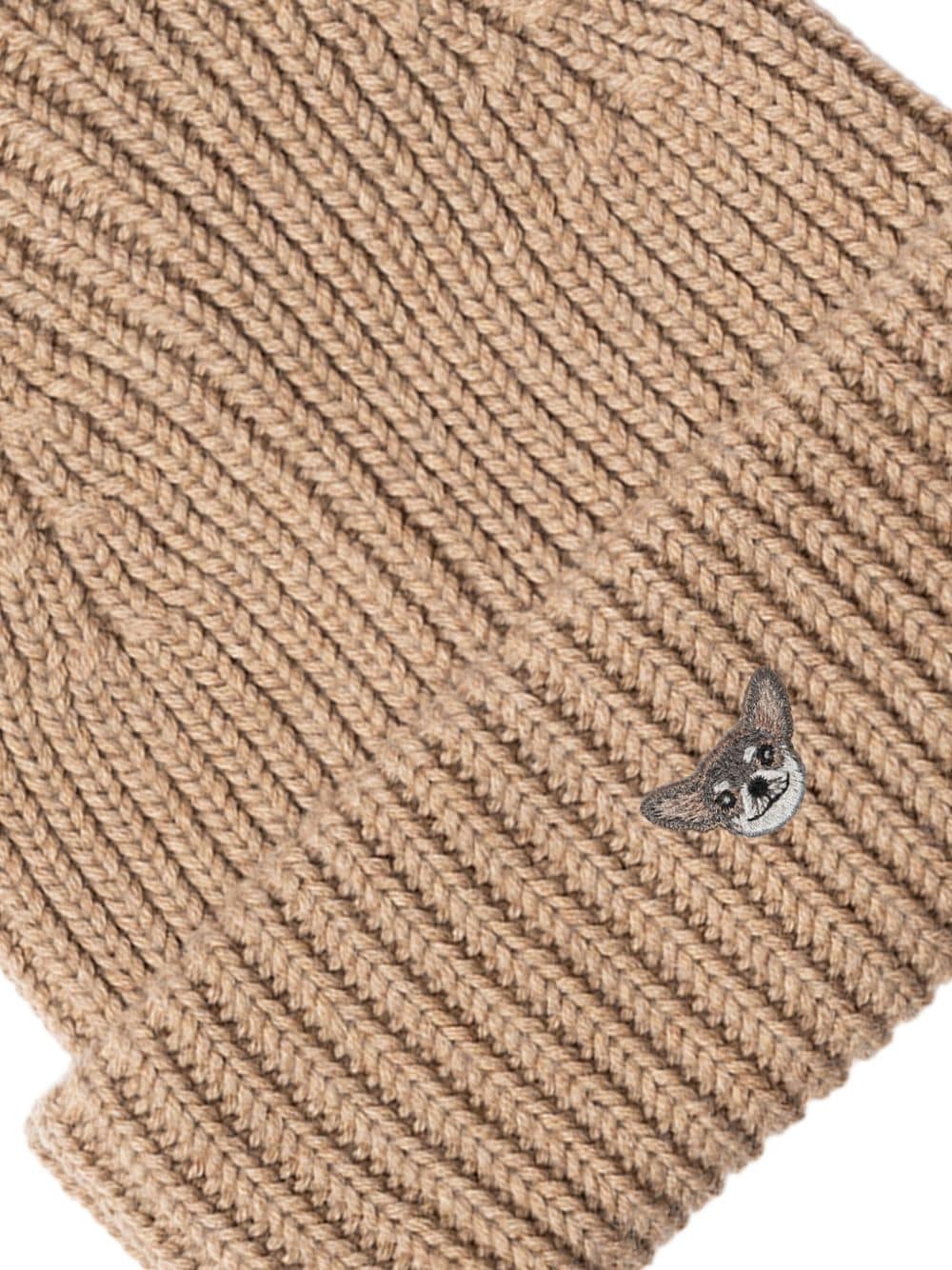 PELO FOUNDATION Chihuahua beanie hat - Beige