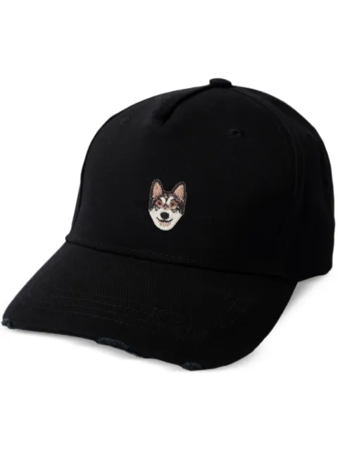 PELO FOUNDATION gorra con parche de lobo