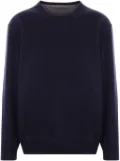 Brunello Cucinelli crew-neck jersey sweatshirt - Blue
