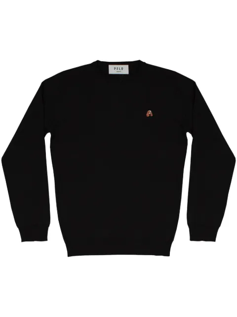 PELO FOUNDATION dog-appliqué jumper