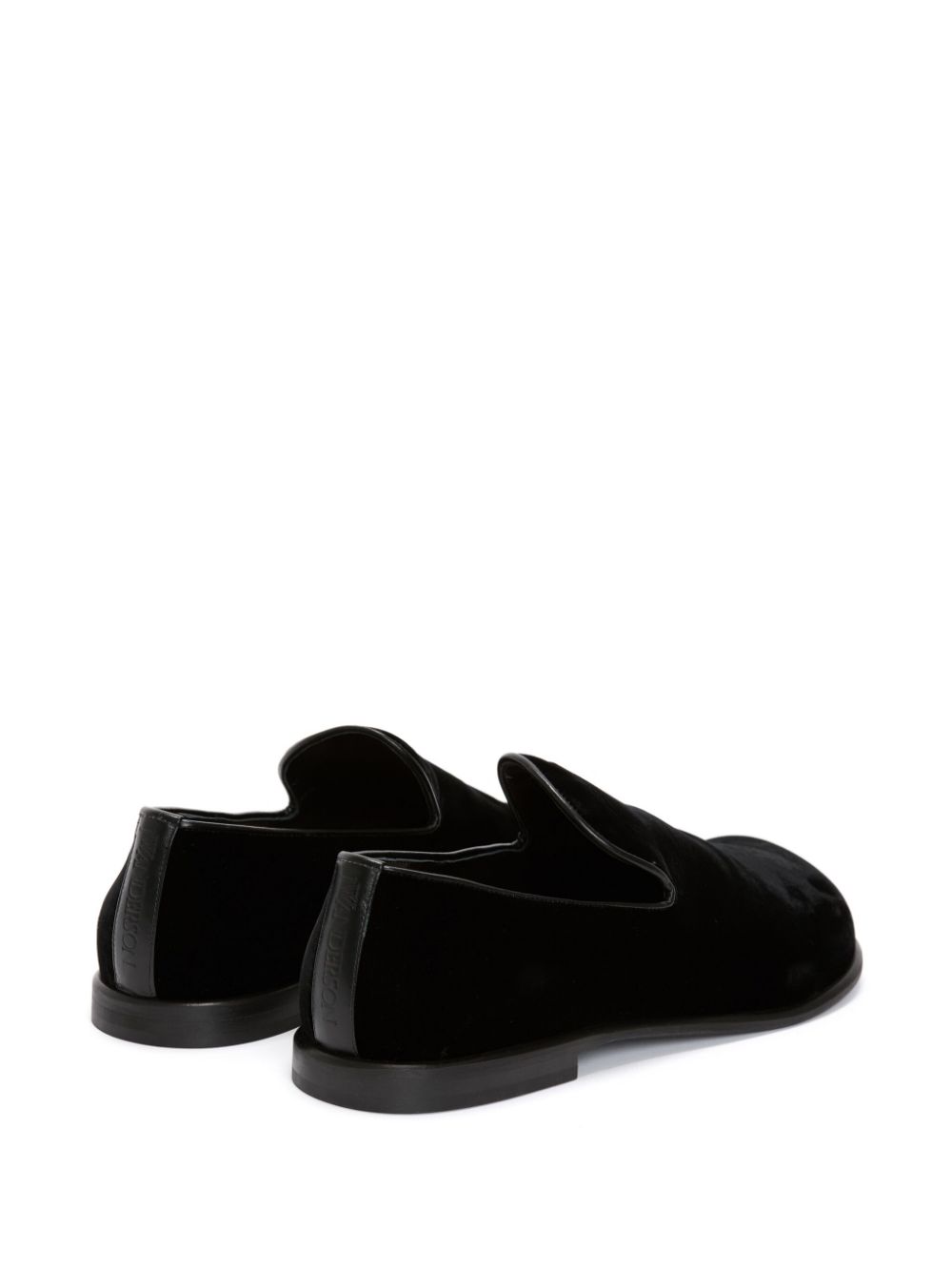 JW Anderson Fluwelen loafers Zwart