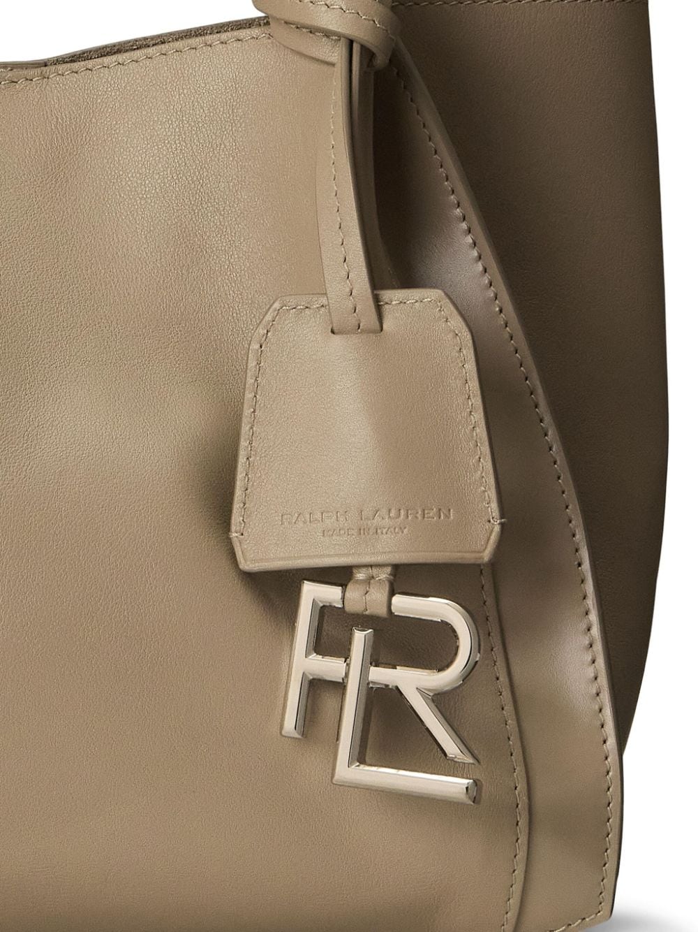 Shop Ralph Lauren Small Rl 888 Tote Bag In Neutrals