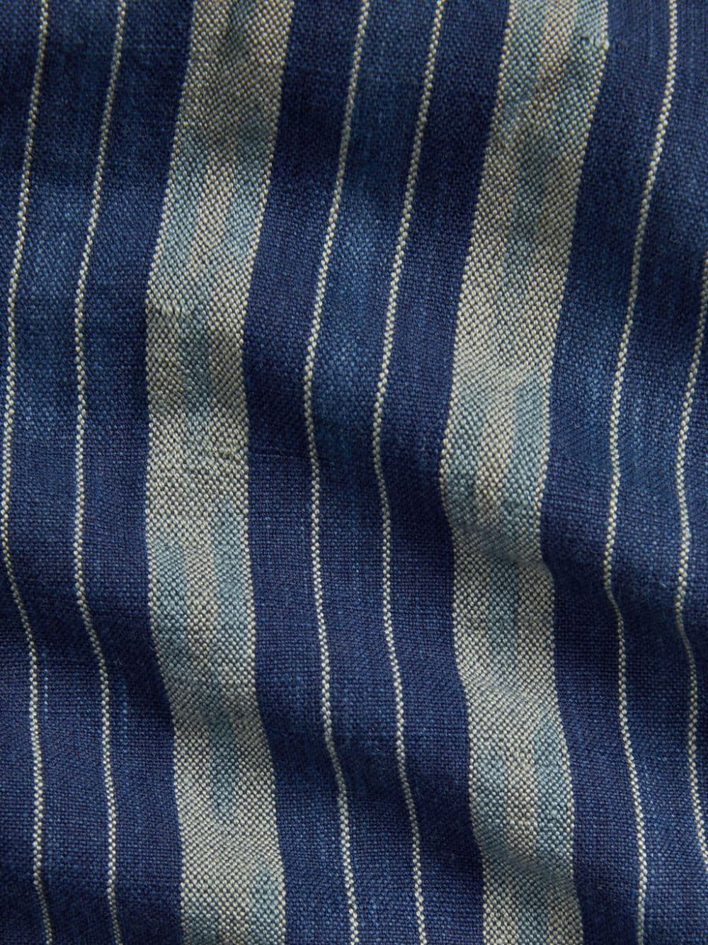 Ralph Lauren RRL Gestreepte katoenen sjaal - Blauw