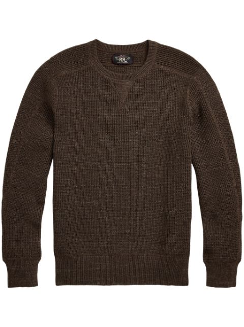 Ralph Lauren RRL waffle-knit jumper Men