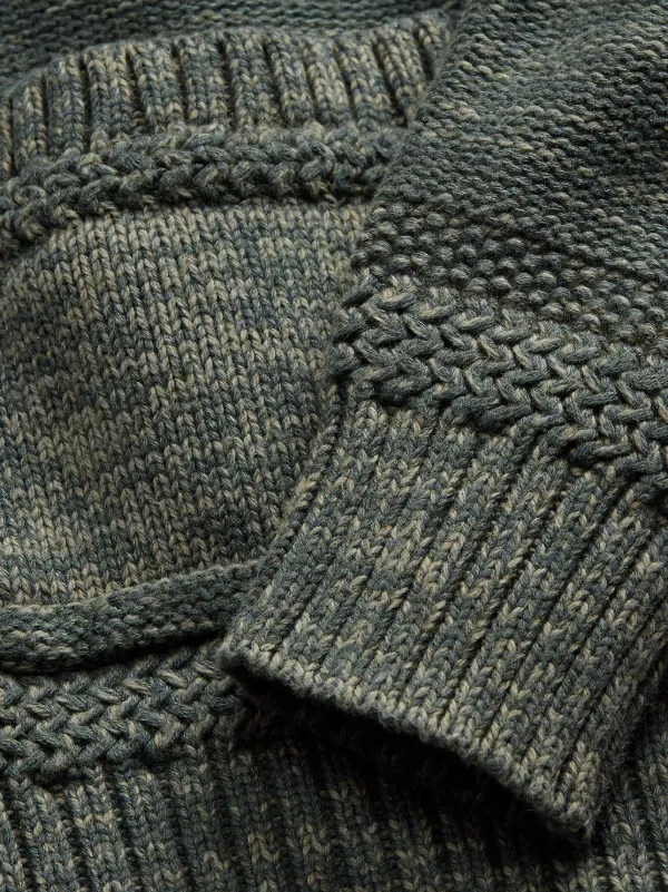 RRL ジップアップカーディガン