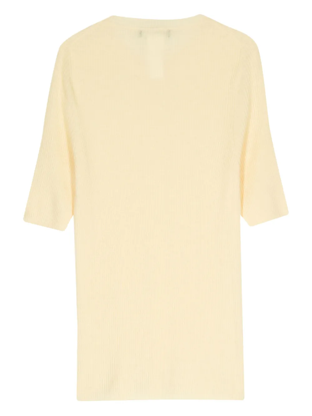 Fabiana Filippi T-shirt met ronde hals Geel