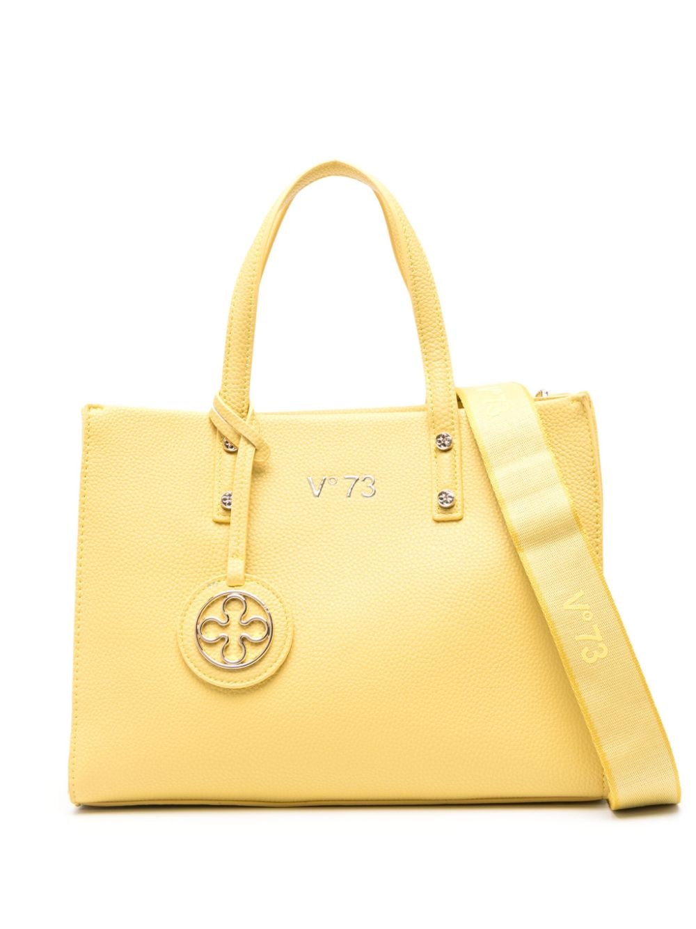 Shop V73 Visia Tote Bag In 黄色