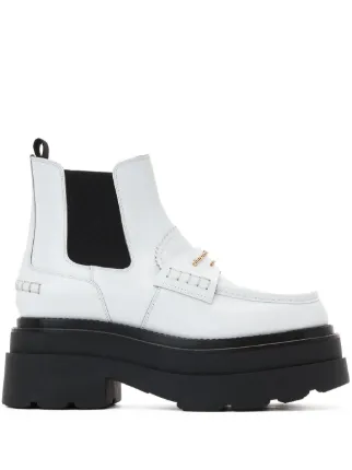 Alexander wang white boots online