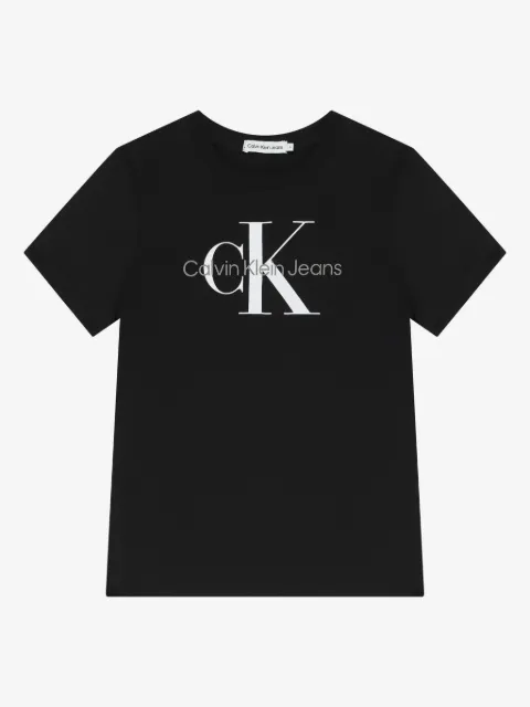 Calvin Klein Kids logo-print cotton T-shirt