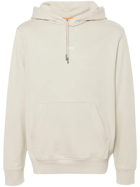 BOSS abstract-print hoodie