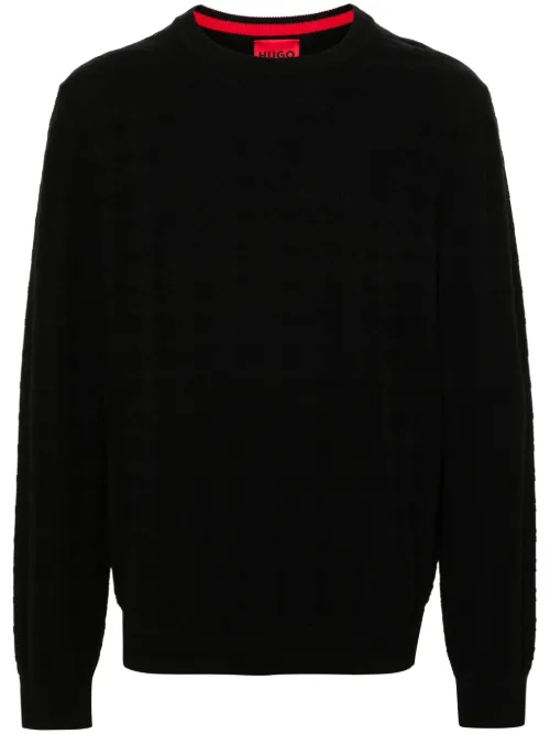 Pull en coton biologique - BOSS - Modalova
