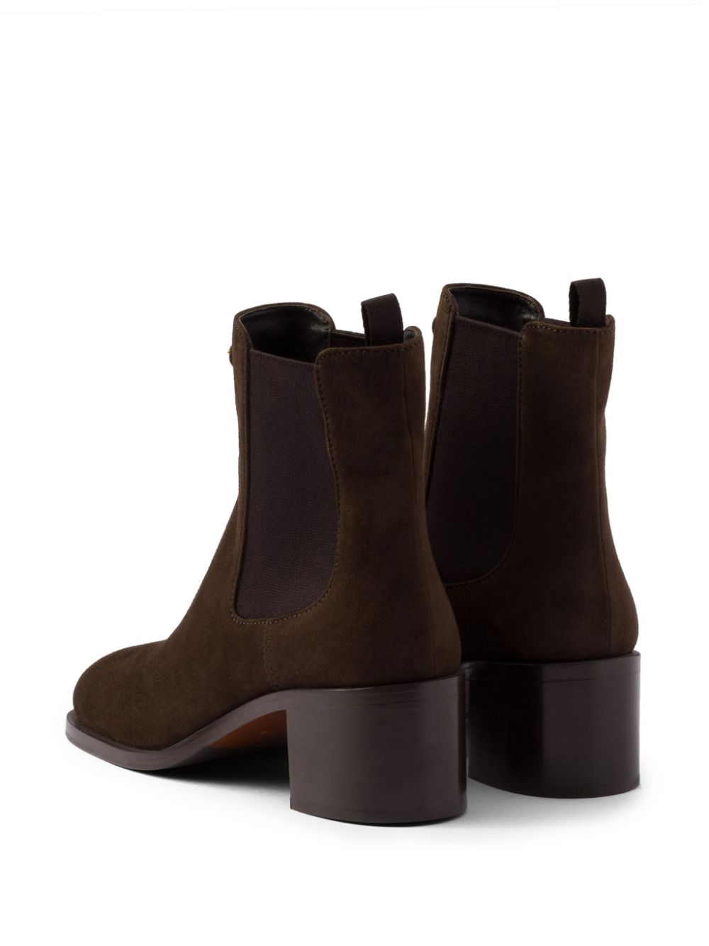 Prada Suede 55mm booties Brown