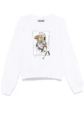 Moschino Teddy Bear-print sweatshirt - White