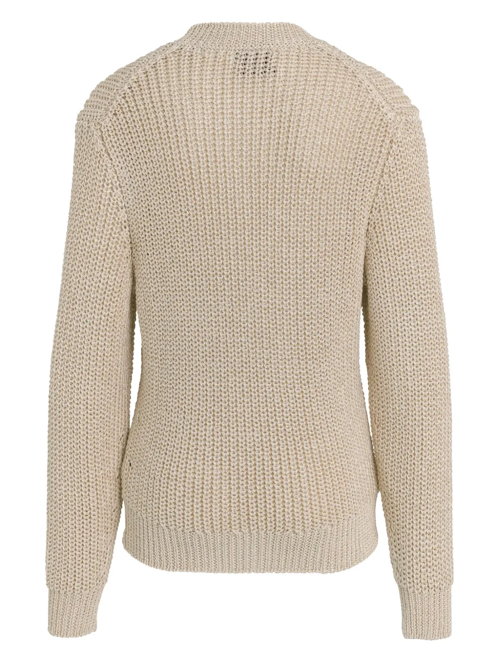 ISABEL MARANT Ribgebreide trui Beige