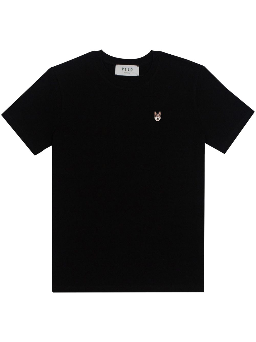 Pelo Foundation Wolf-appliqué T-shirt In Black