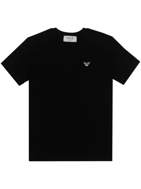 PELO FOUNDATION dog-appliqué T-shirt