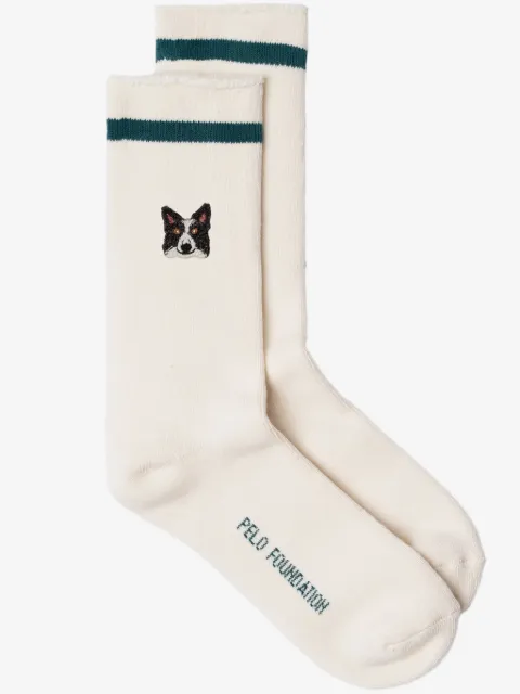 PELO FOUNDATION border collie-patch socks