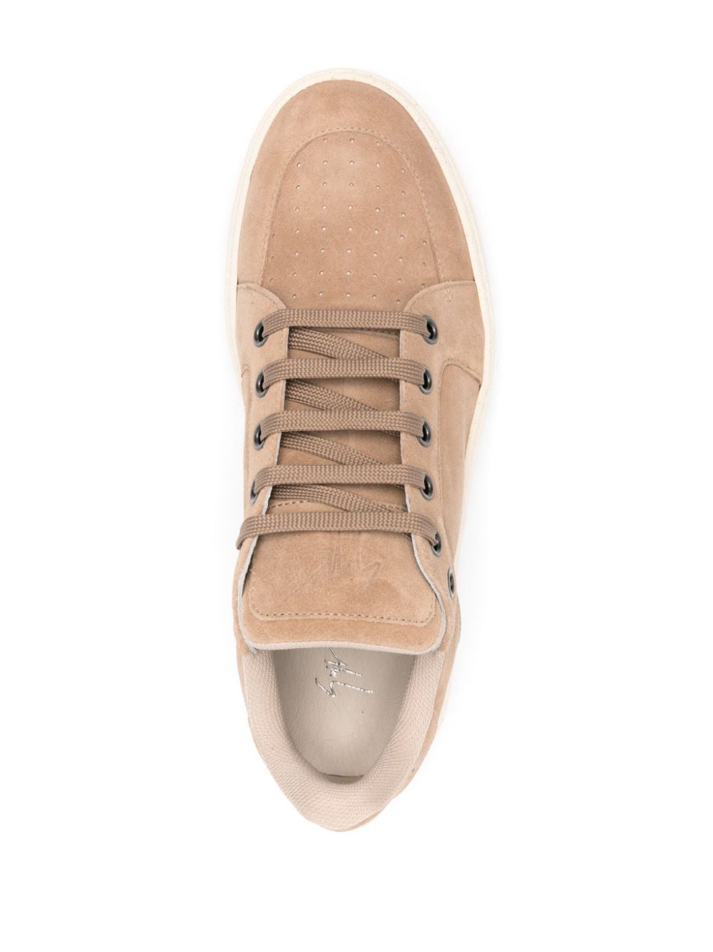 Shop Giuseppe Zanotti Gz94 Sneakers In Neutrals