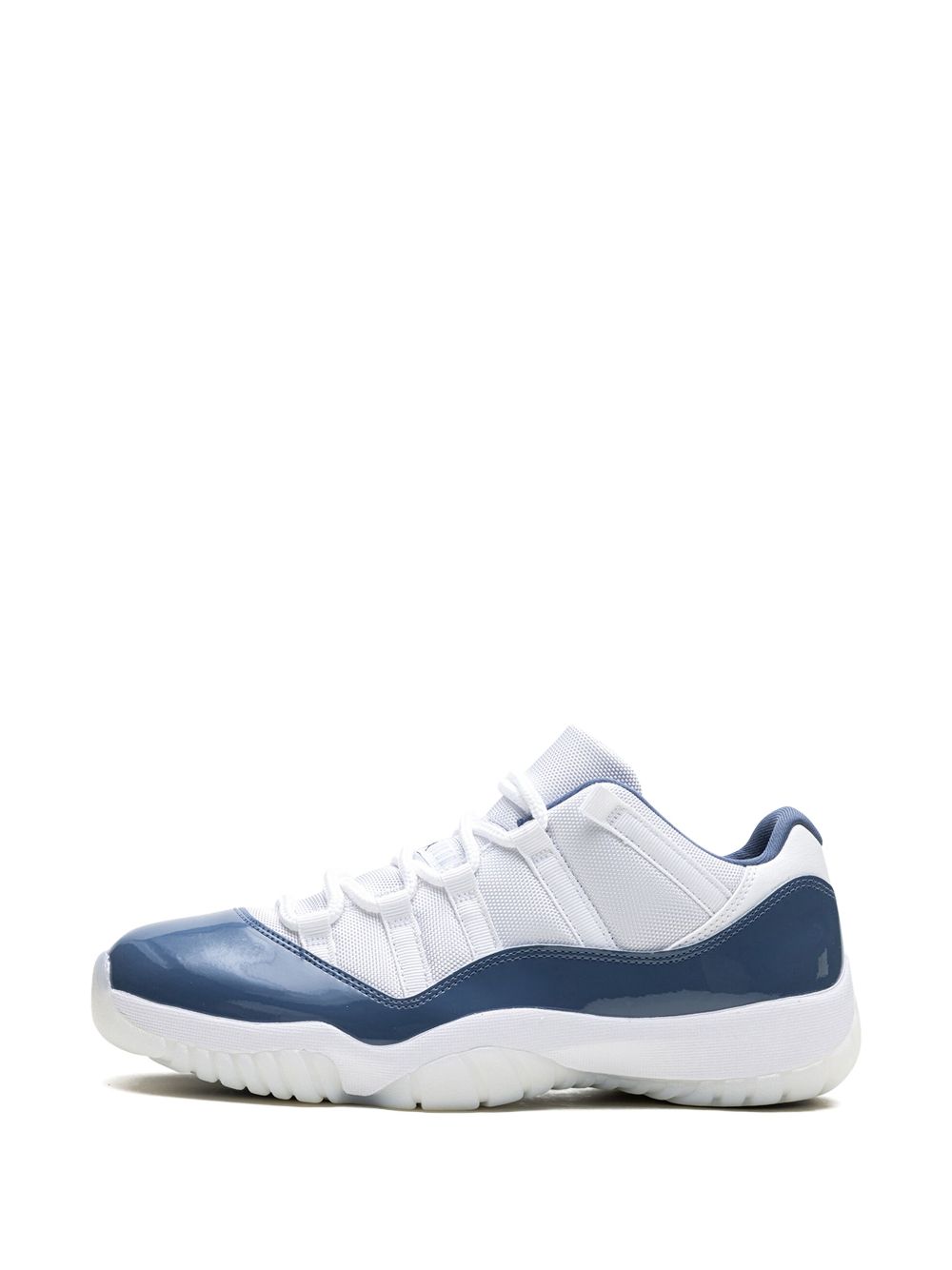 Shop Jordan 11 Retro Low "diffused Blue" Sneakers In White