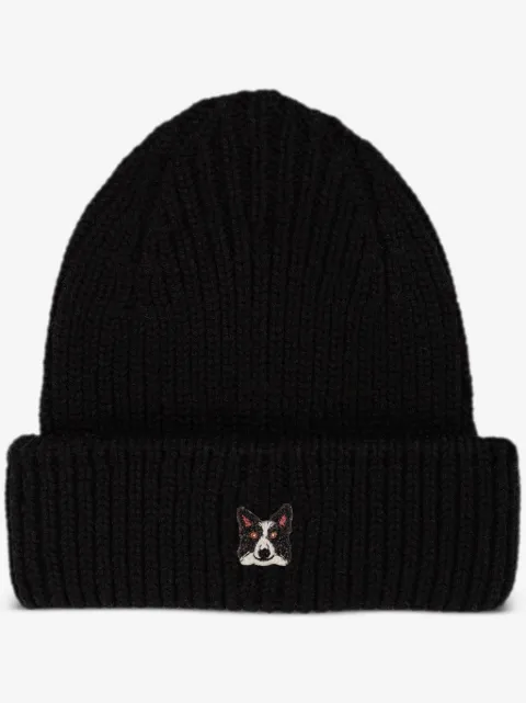 PELO FOUNDATION Border Collie patch beanie