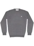PELO FOUNDATION dog-appliqué jumper - Grey