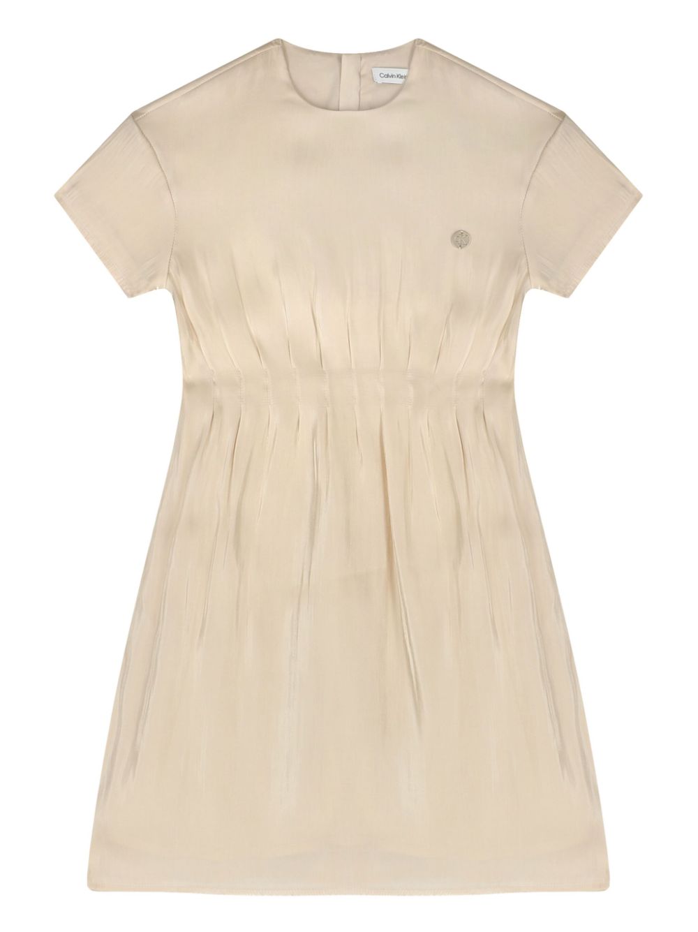 Calvin Klein Gathered dress - Neutrals