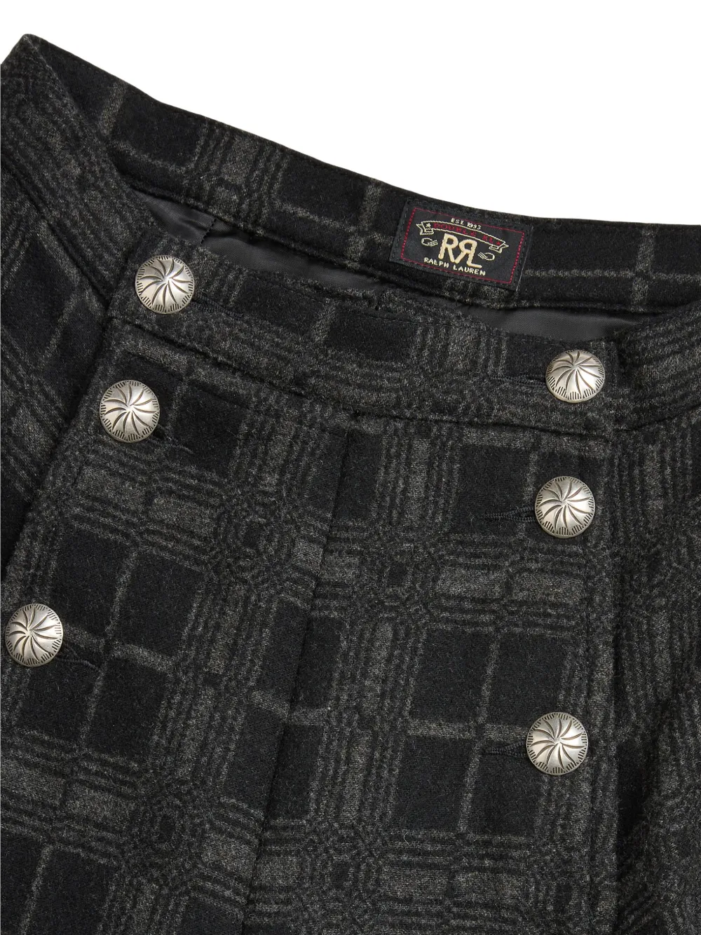 Ralph Lauren RRL Broek met jacquard-patroon - Zwart