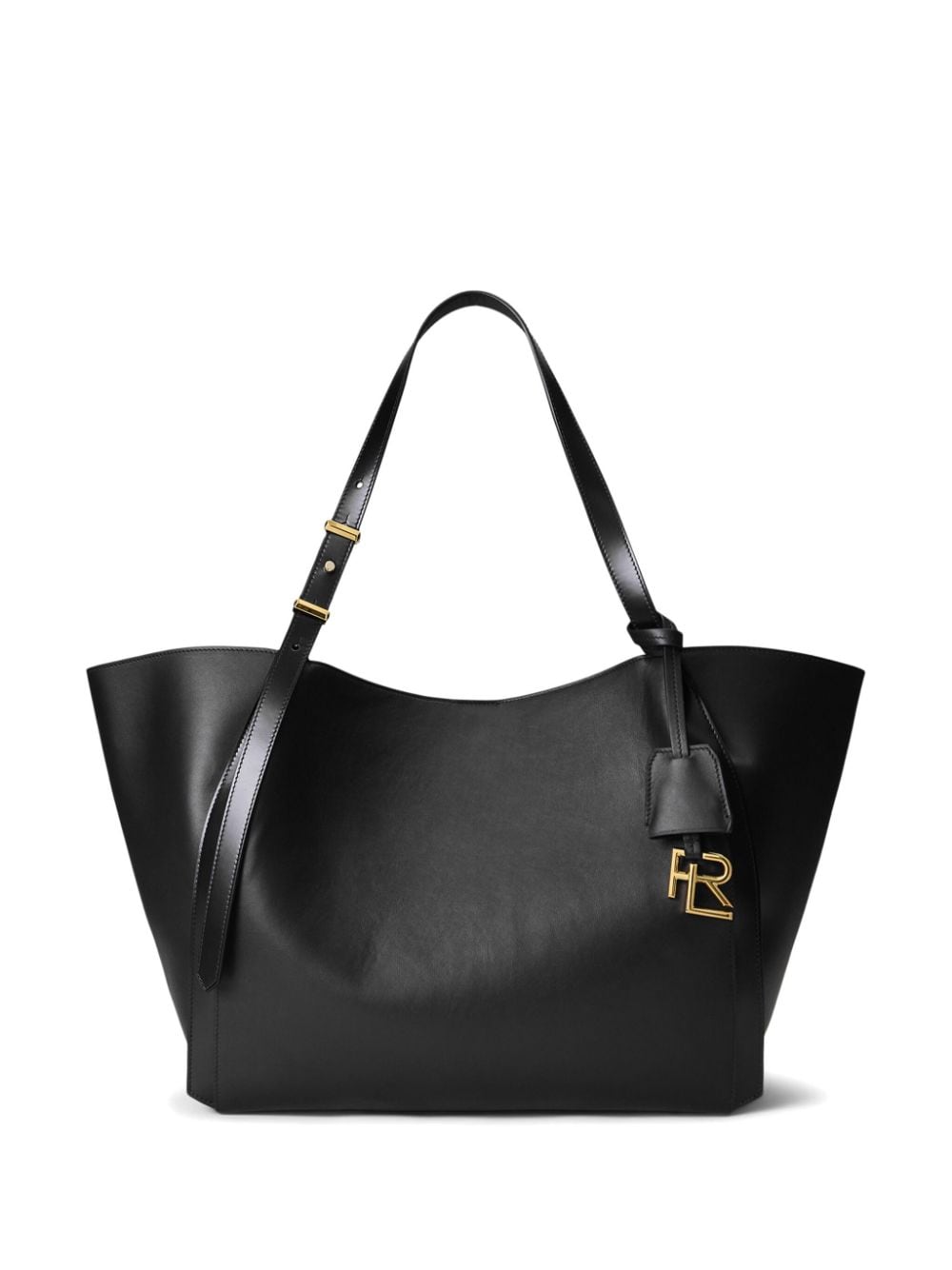 Ralph Lauren Large Rl 888 Tote Bag In Black