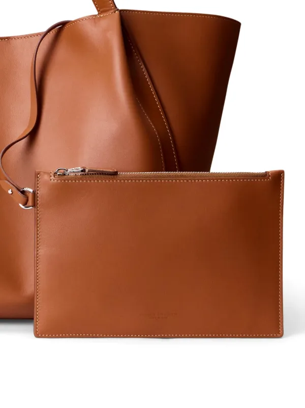 【激安】半額以下- 50%OFFの安い通販 Lauren Ralph Collection FARFETCH | Brown | Bag Tote Leather バッグ