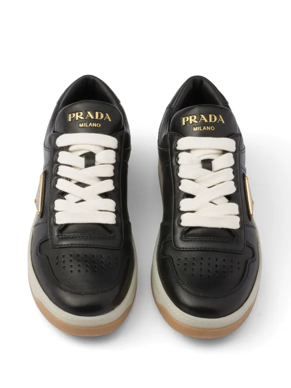 スニーカー PRADA DOWNTOWN SNEAKERS Prada Downtown Sneakers | Black | FARFETCH