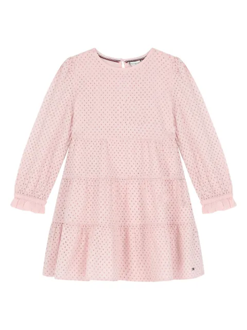 Tommy Hilfiger Junior broderie-anglaise dress