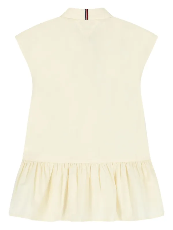 green emerald velvet dress Tommy Hilfiger Sleeveless Embroidered Eyelet Dress